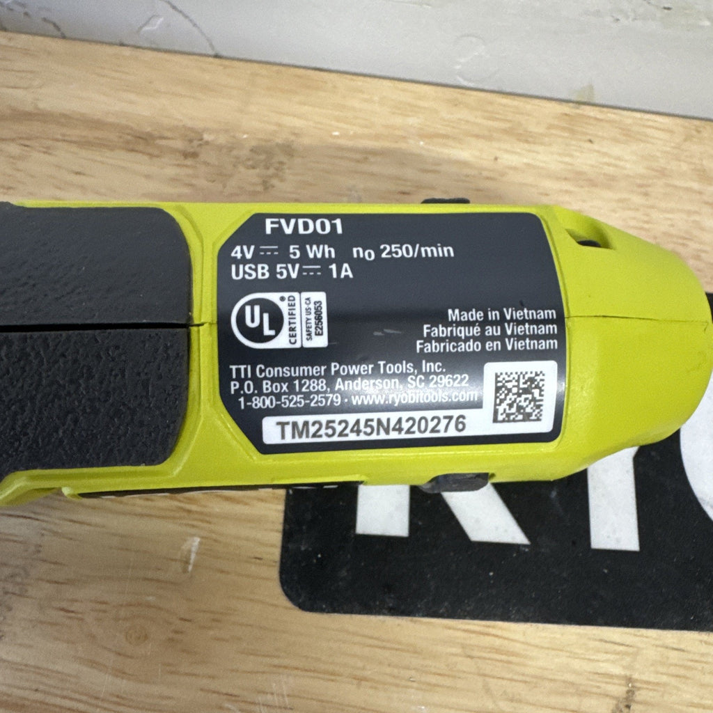 RYOBI 4V Cordless 1/4 in. Screwdriver