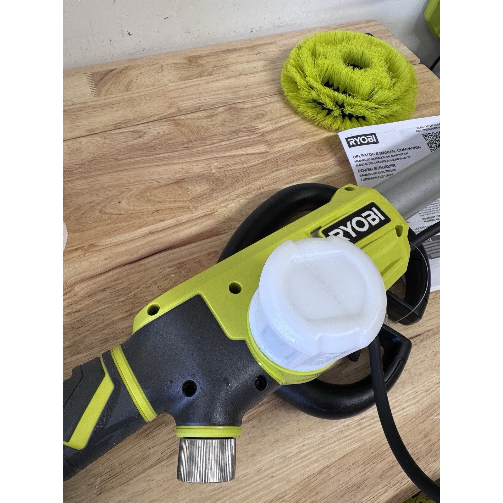 Ryobi PCL1701B 18V ONE+ Soap Dispensing Scrubber - Tool Only