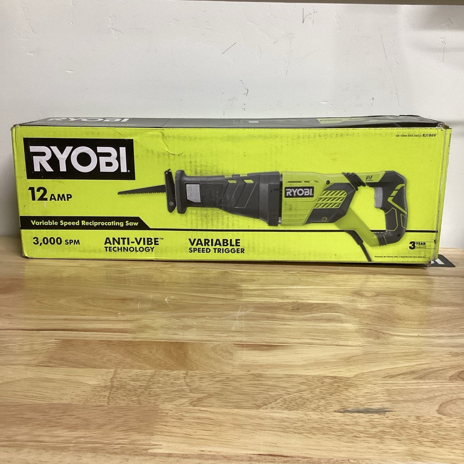 Ryobi RJ186V Reciprocating Saw