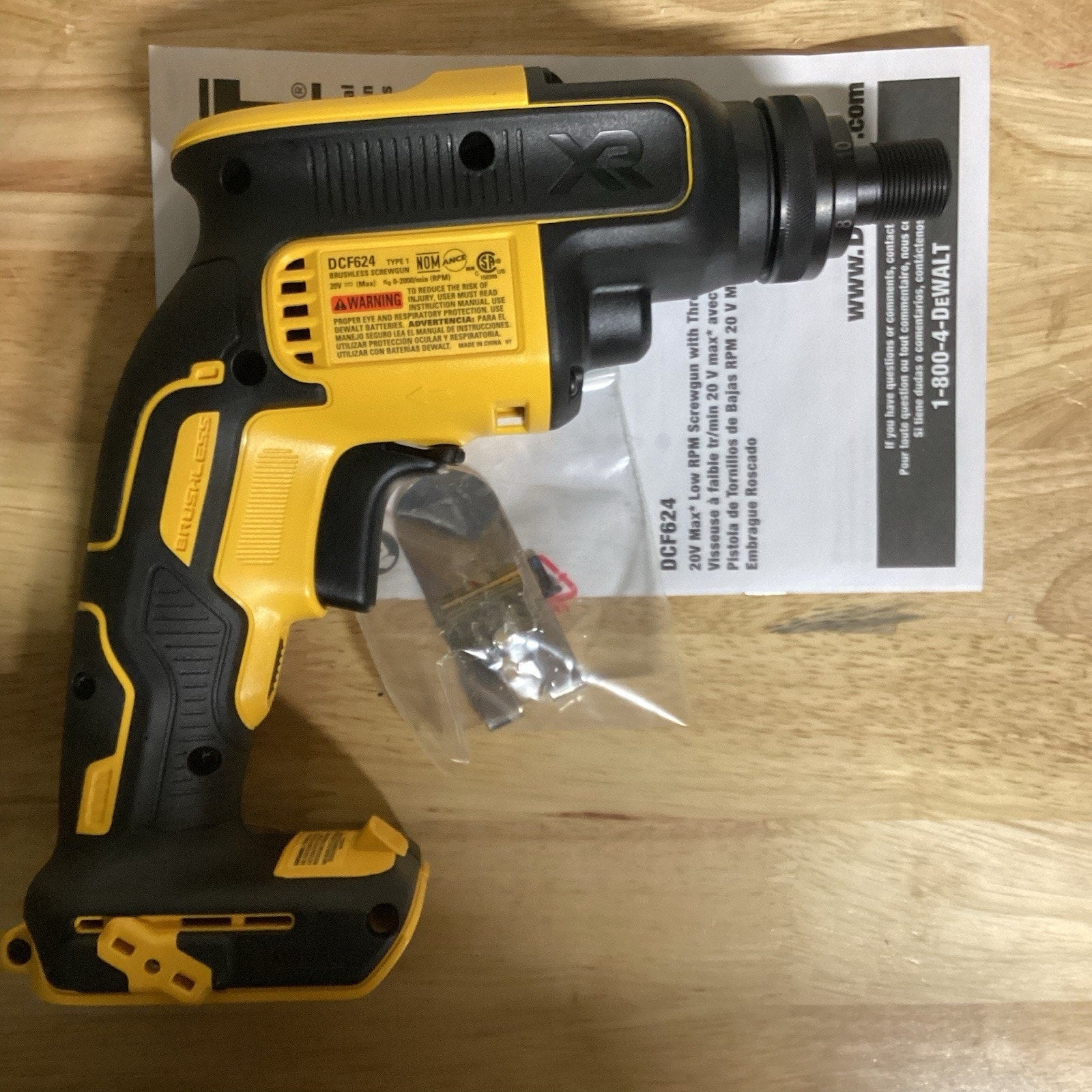 NEW OPEN BOX DEWALT DCF624B Screw Gun TOOL ONLY
