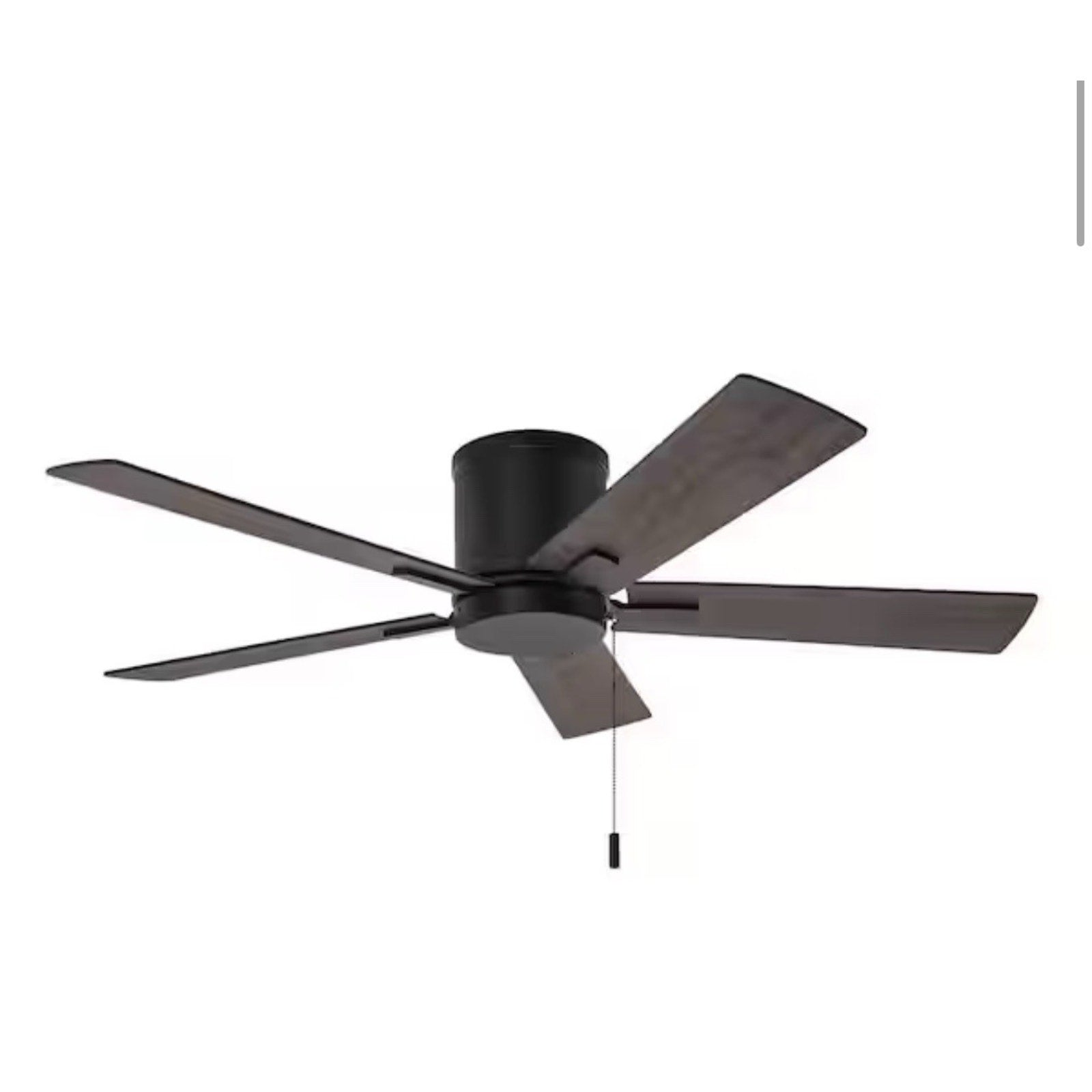 Hampton Bay Grantway 48 in. Indoor/Covered Outdoor Matte Black Ceiling Fan New