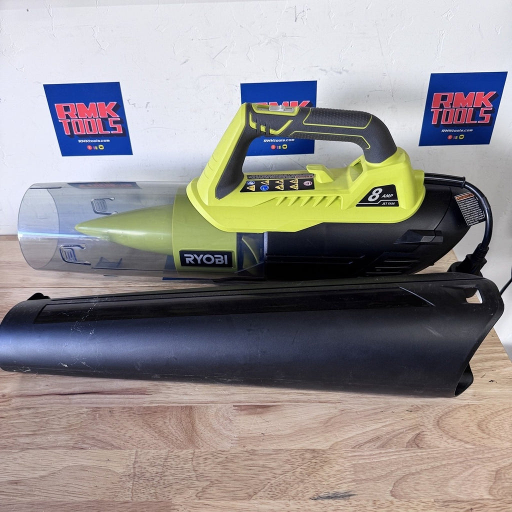 Ryobi RY421021VNM CORDED Electric Jet Fan Blower 440 CFM Tested Used