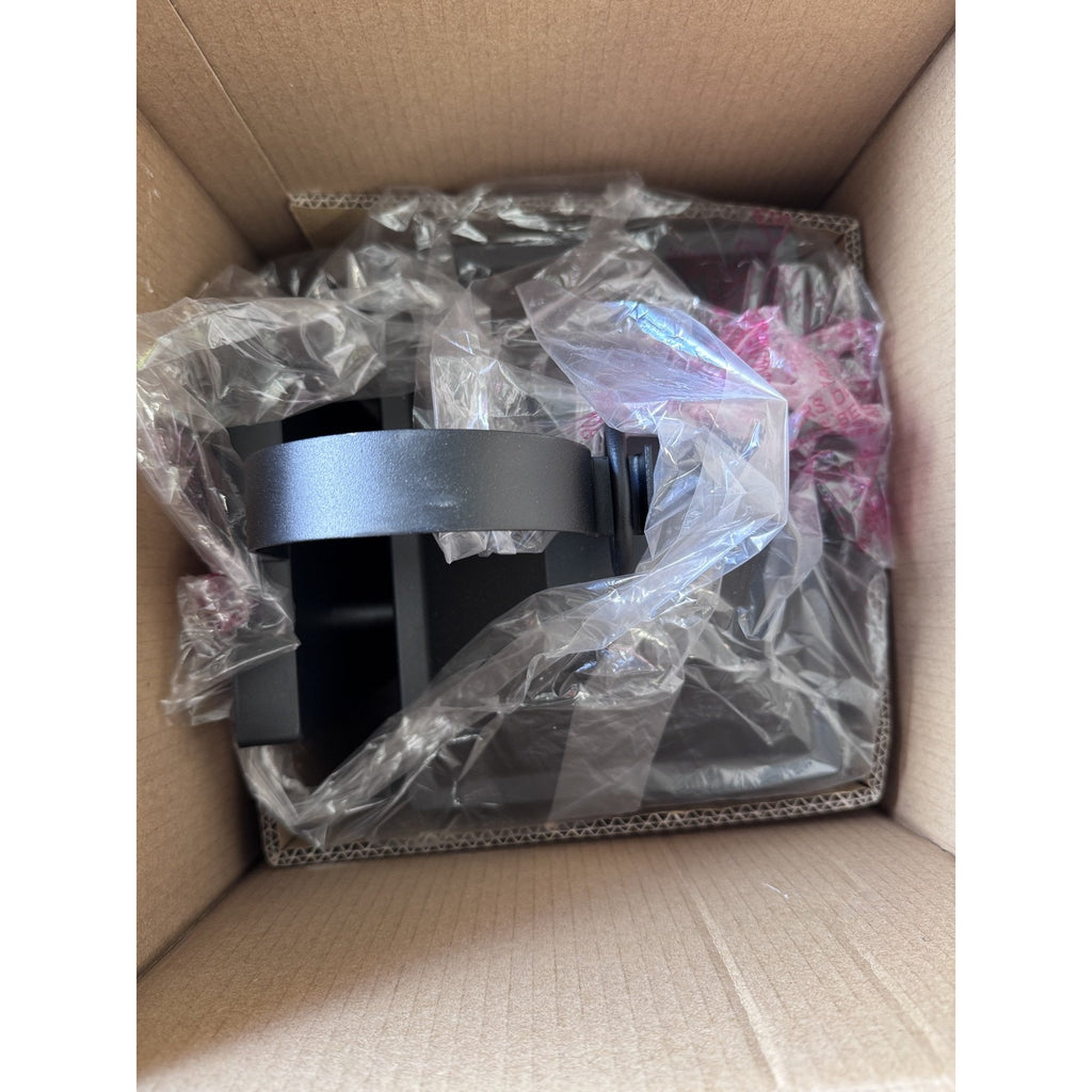 Hampton Bay Broward Outdoor Wall Light Matte Black - Open Box