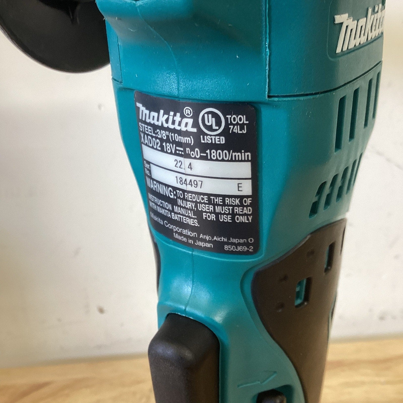 Makita XAD02Z 18V Cordless Right Angle Drill (Factory Reconditioned) Tool Only