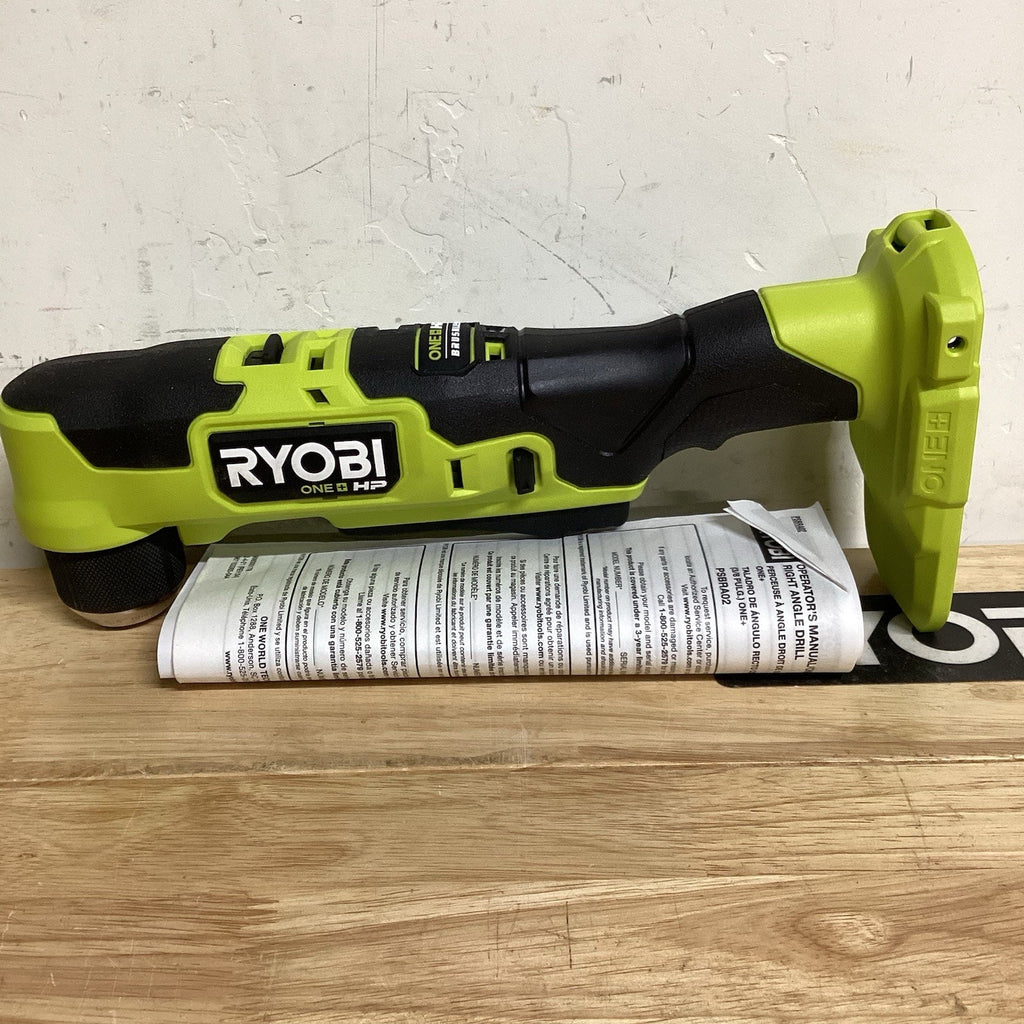 Ryobi 18V Cordless Right Angle Drill - PSBRA02B Tool Only