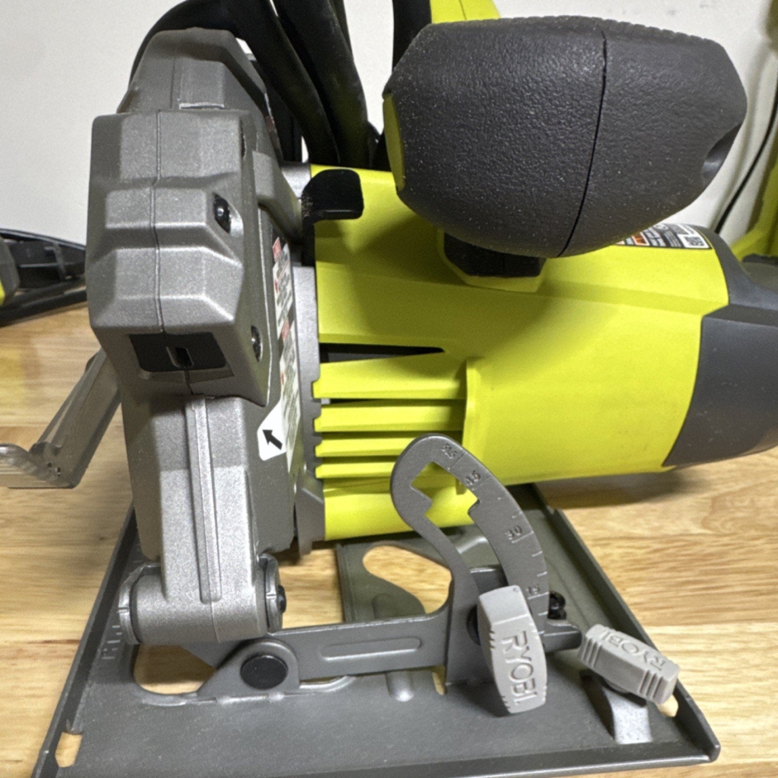 Ryobi 7-1/4 in Corded Electric Circular Saw CSB144LZK with Laser- Tool Only