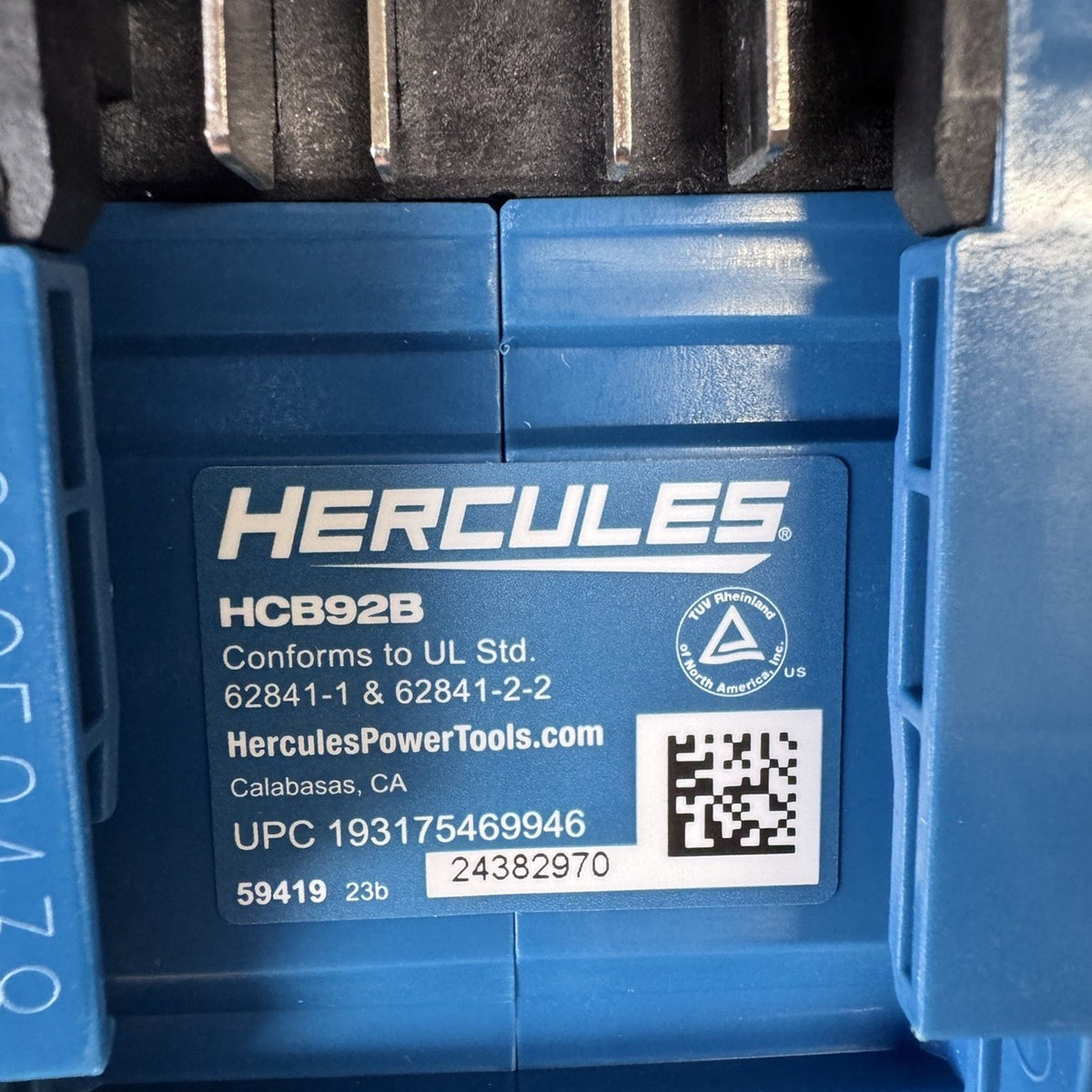 Hercules HCB92B 20V Brushless 1/2 in Compact Hammer Drill Tool Only Tested
