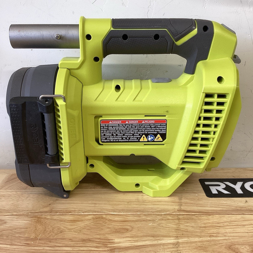 RYOBI PCL780B 18V Handheld Pool Vacuum Cleaner W/ Floor Head (Tool Only)