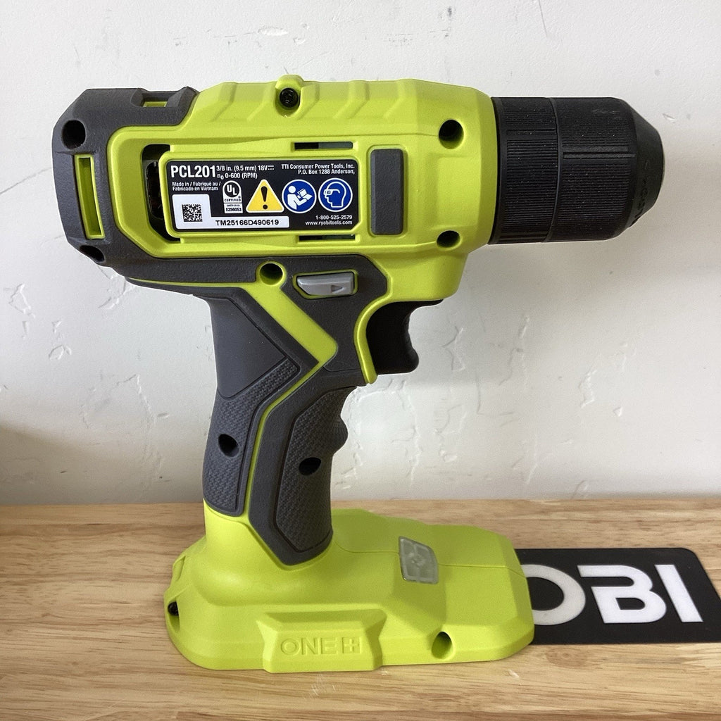 RYOBI ONE+ 18V 3/8" Drill (PCL201) With Battery And Charger