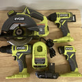 Ryobi Tool Bundle Lot With Battery And Charger