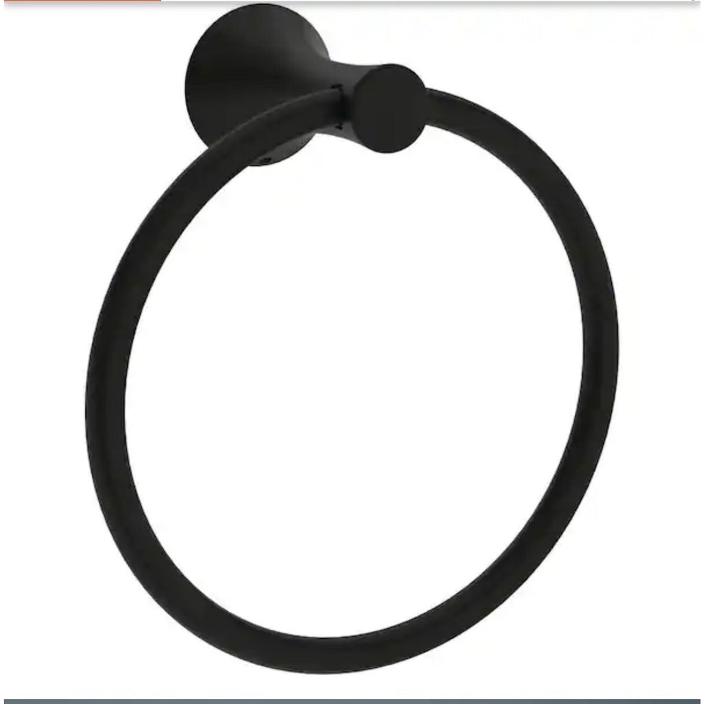 Delta Greydon Towel Ring in Matte Black GDN46-MB