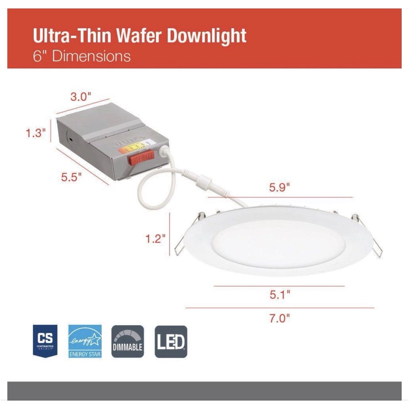 Juno Recessed Lighting - WF6SWW590CRICP6MWM2 (White)