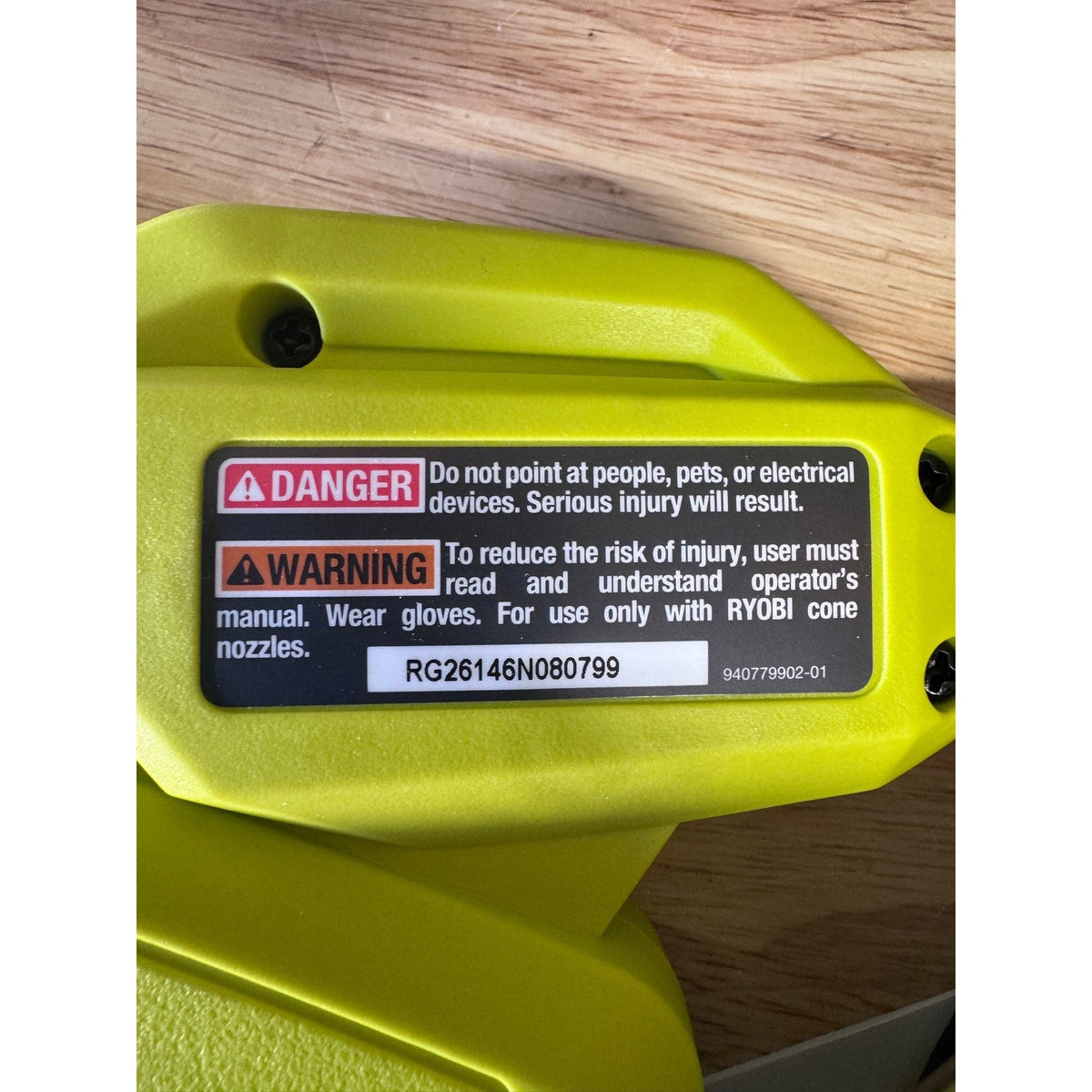 Ryobi RY141802VNM CORDED 1800 PSI Electric Pressure Washer Tested Complete