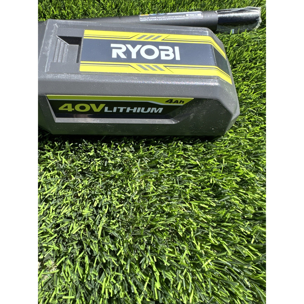 Ryobi 40V 15 in. Expand-It Cordless String Trimmer Kit w/ 4.0Ah Battery OPEN BOX