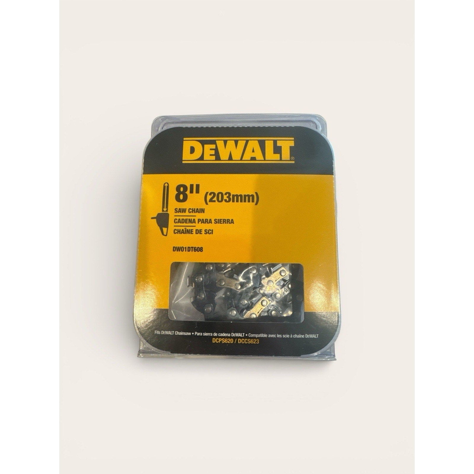 Dewalt DW01DT608 8" Saw Chain Fits Dewalt Pole Chainsaw DCPS620 34 Drive Links