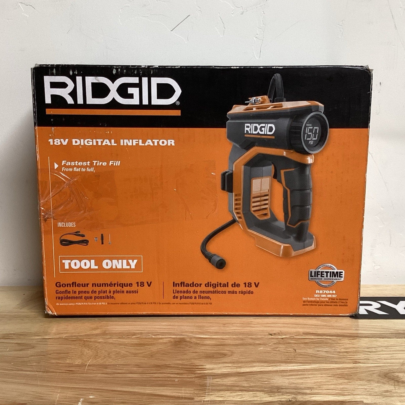 Ridgid R87044 Digital Inflator