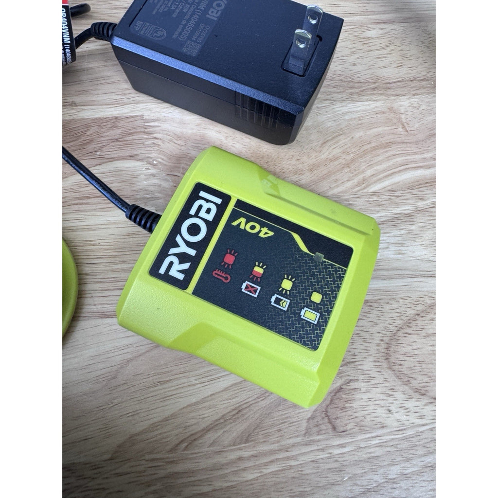 Ryobi RY40ST01K 40V 15" Expand-It Attachment String Trimmer(with Battery) Used
