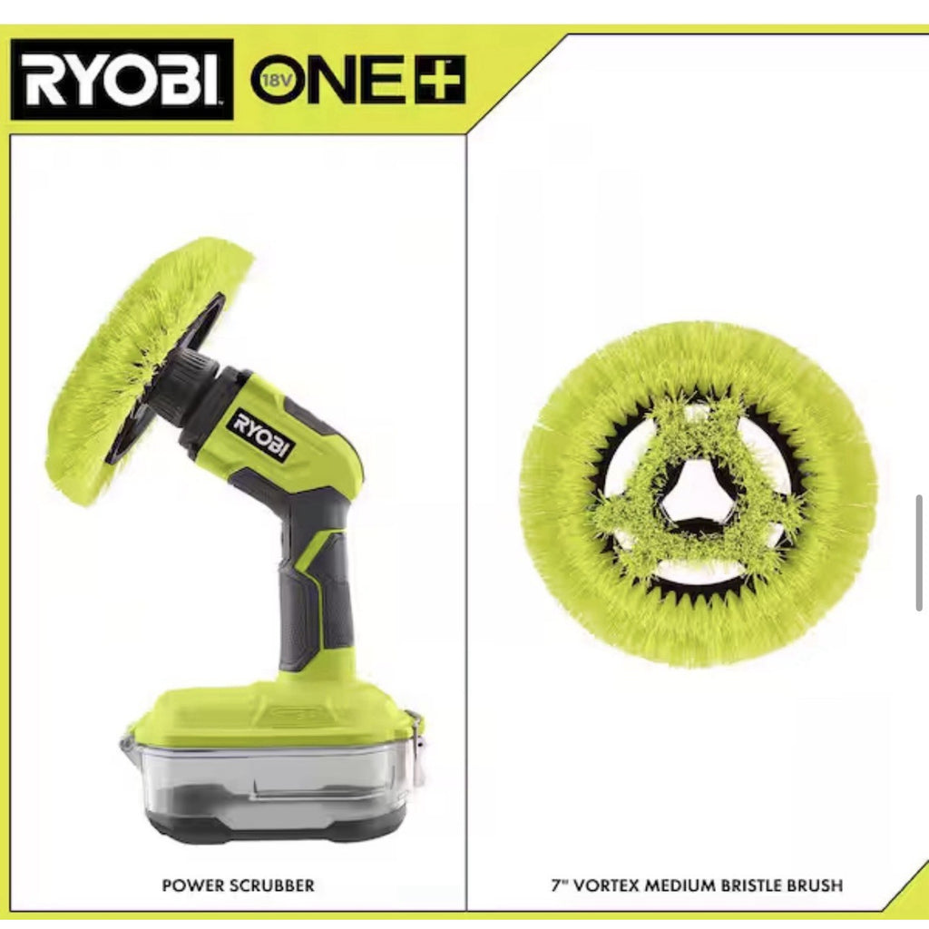 Ryobi P4510 18V Cordless Power Scrubber