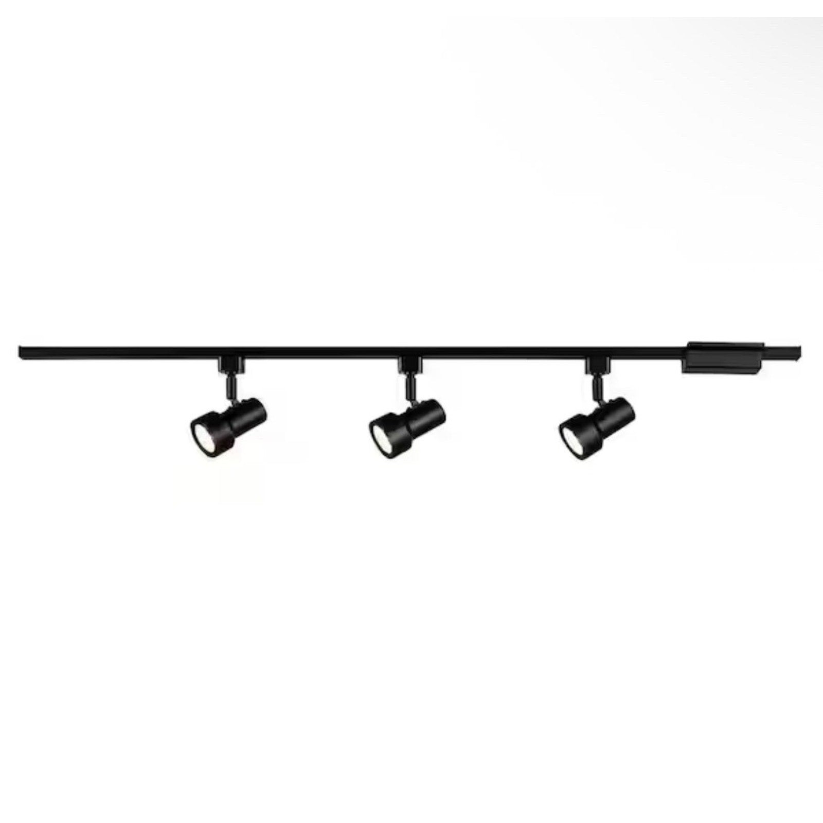 Hampton Bay 44" Black Integrated LED Linear Track Lighting Kit Mini Step 3-Light