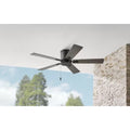 Hampton Bay Grantway 48 in. Indoor/Covered Outdoor Matte Black Ceiling Fan New