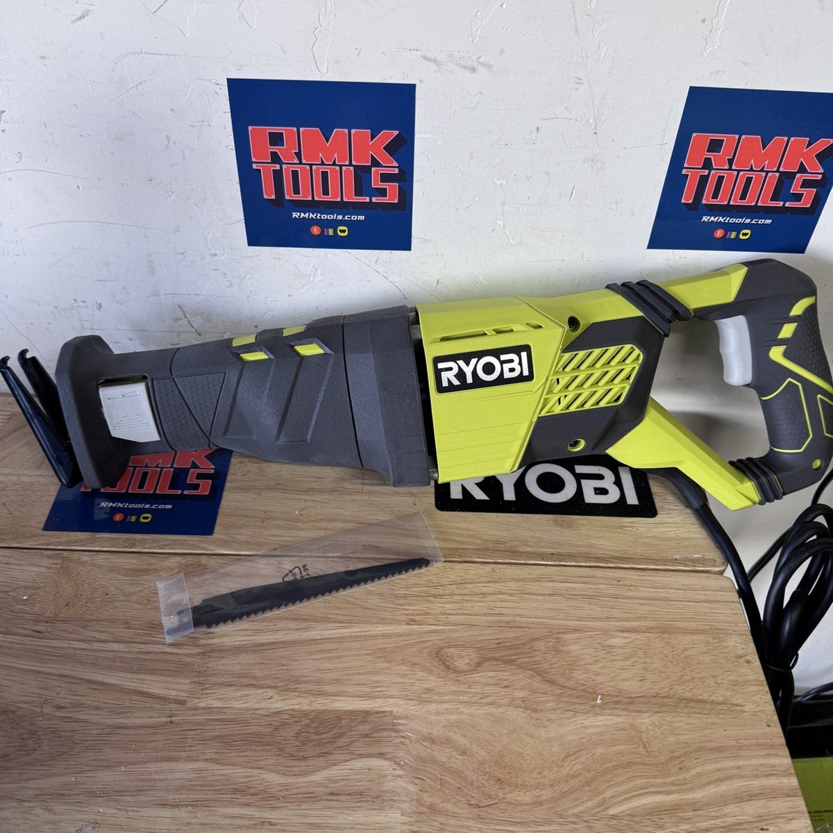 Ryobi RJ1861V CORDED 12 Amp Reciprocating Saw Variable Speed Open Box