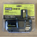 Ryobi ONE+ PBP004 18V Lithium-Ion 4.0 Ah Battery - Black