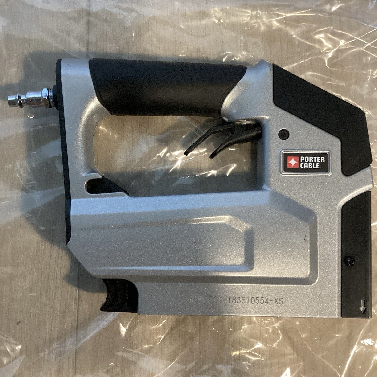 Porter Cable TS056 Crown Staple Gun Stapler Heavy Duty Pneumatic, 18 Gauge, 3/8"