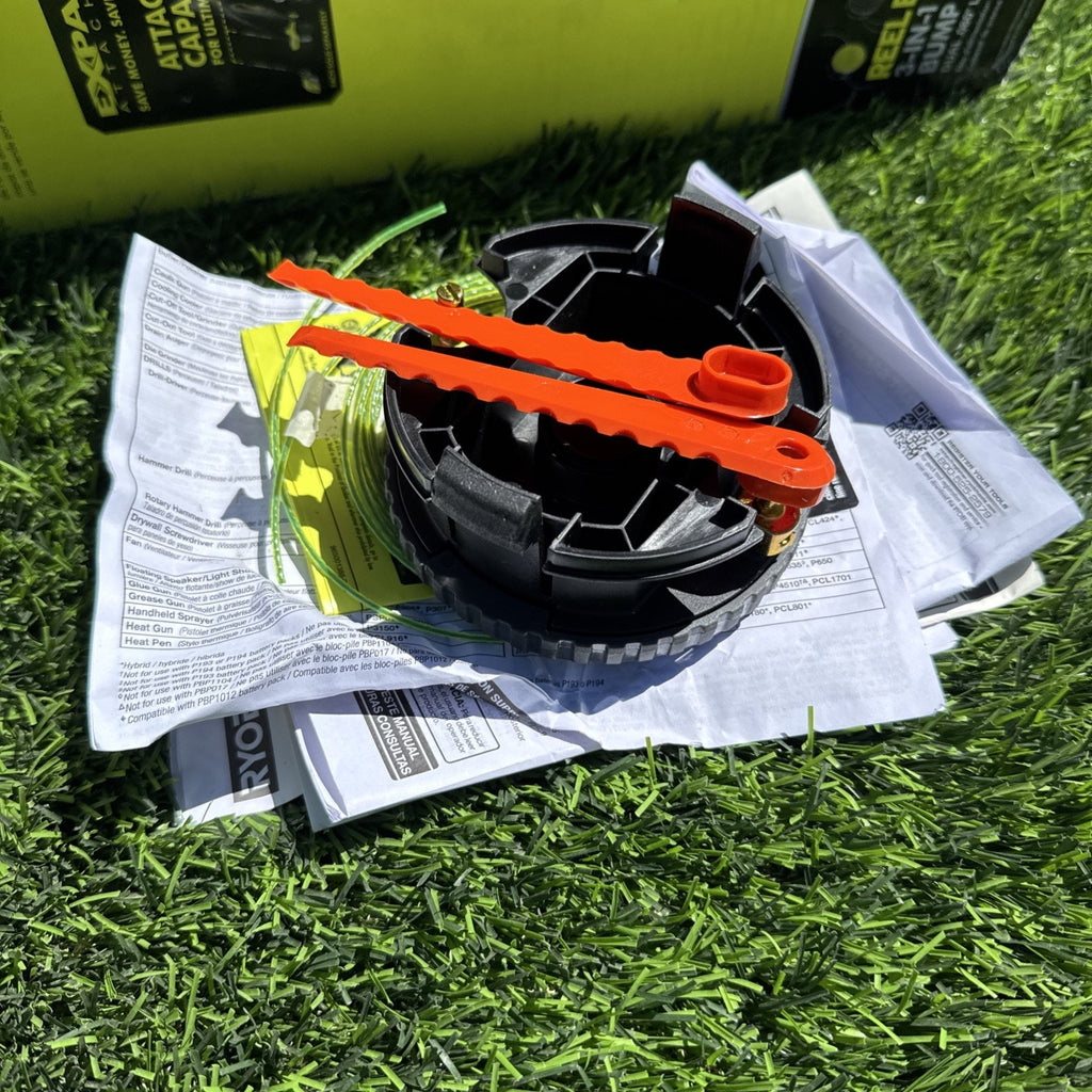 Ryobi HP 18V Brushless 15"Attachment Capable String Trimmer Kit w/4ah Battery