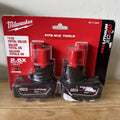 New Milwaukee Red Lithium XC 4.0 Battery 2-Pack 48-11-2442