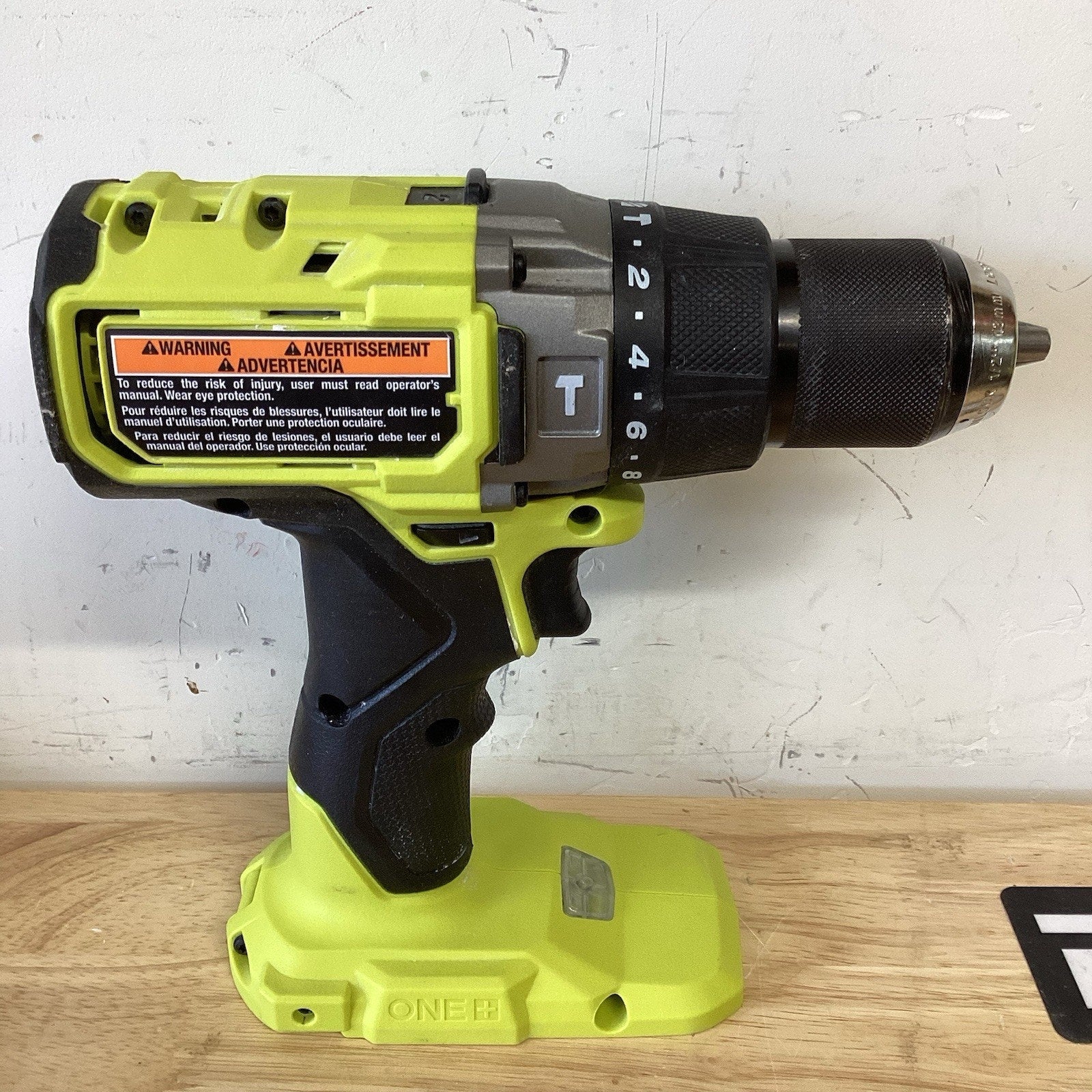 RYOBI ONE+ HP 18V Brushless 1/2" Hammer Drill (Tool Only) PBLHM102