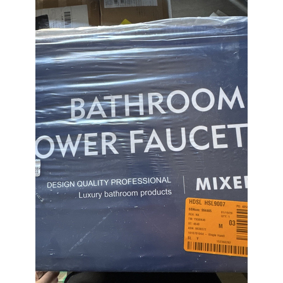 Single Handle Bathroom Shower Faucet Mixer HSL9007 - New Sealed
