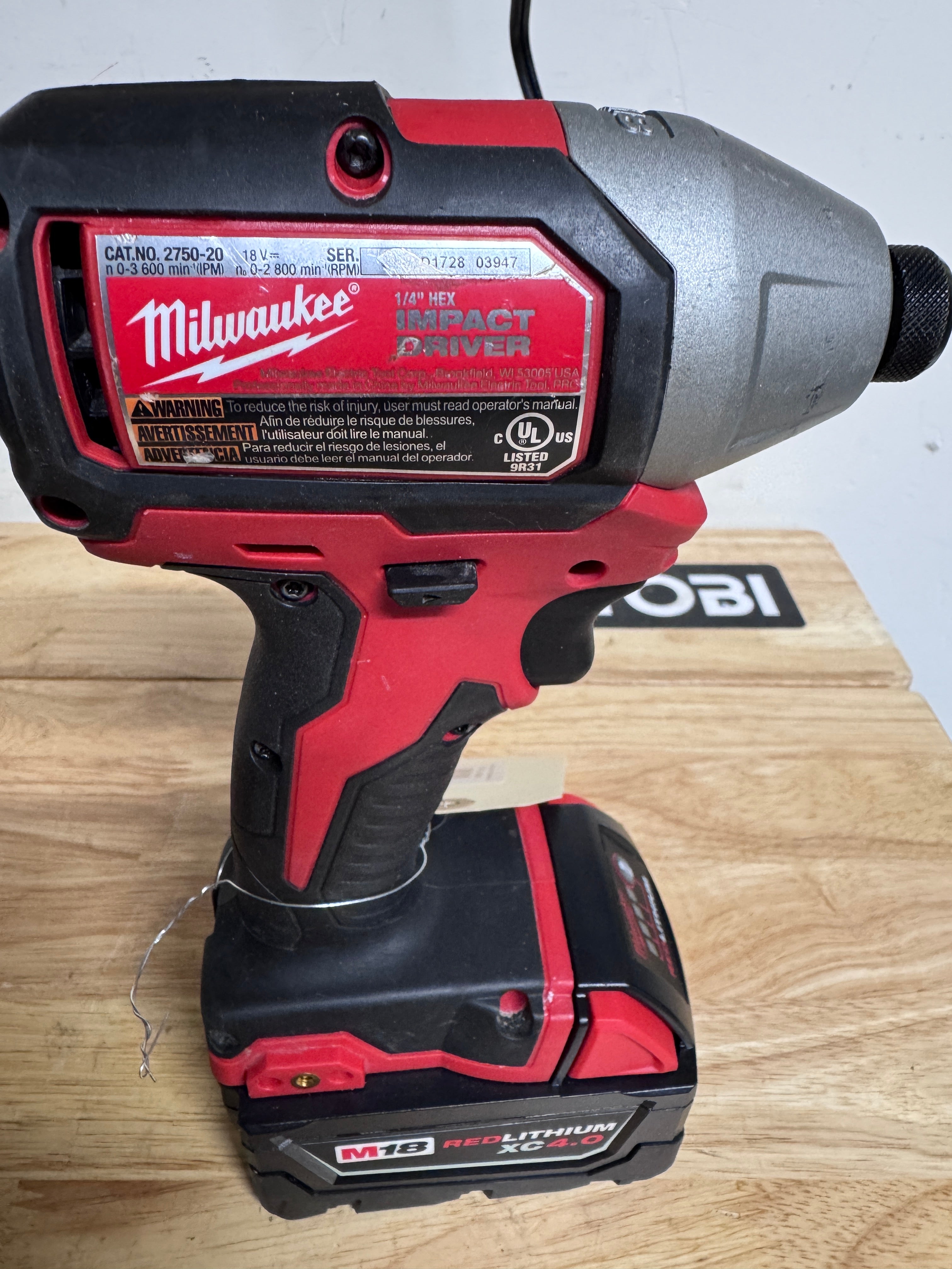 Milwaukee 2750-20 impact drill