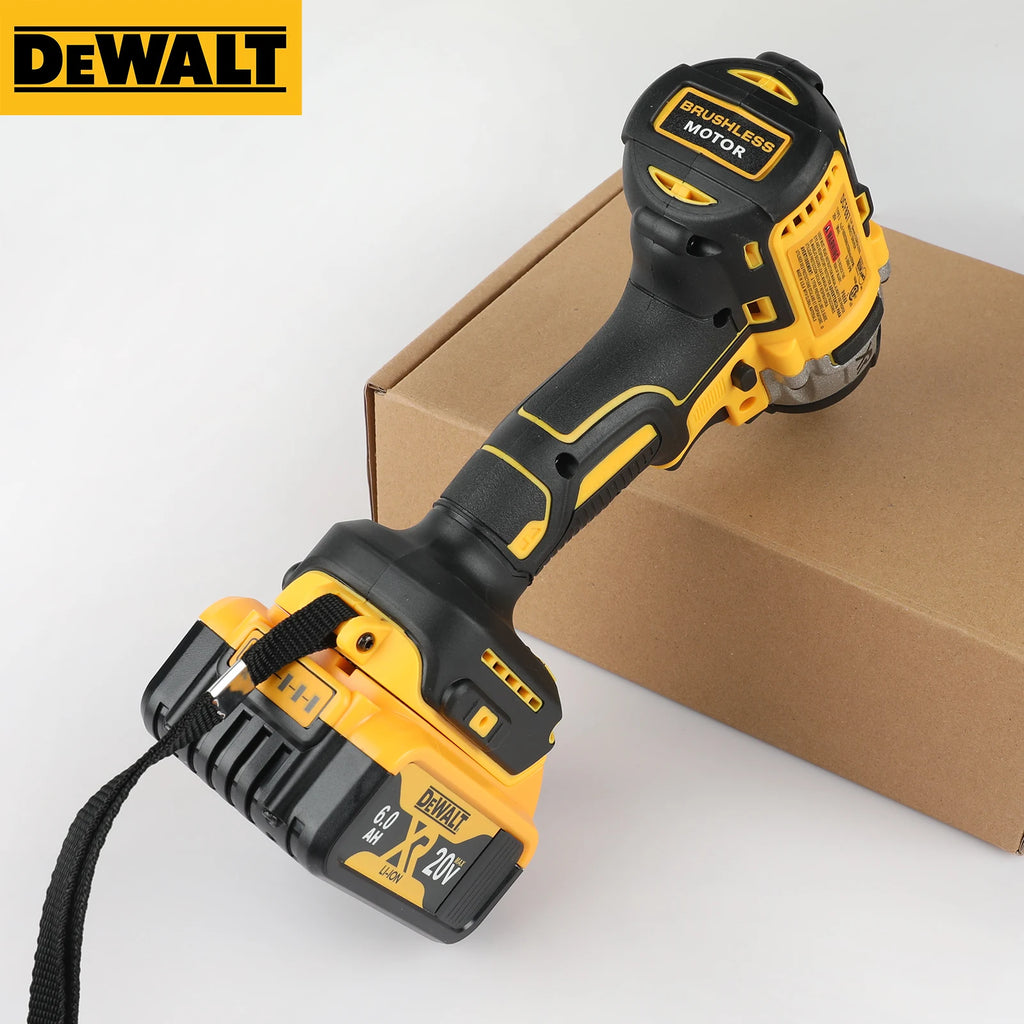 Taladro y atornillador de impacto inalámbrico sin escobillas de iones de litio de 20V Dewalt DCD887 - Potencia multifuncional