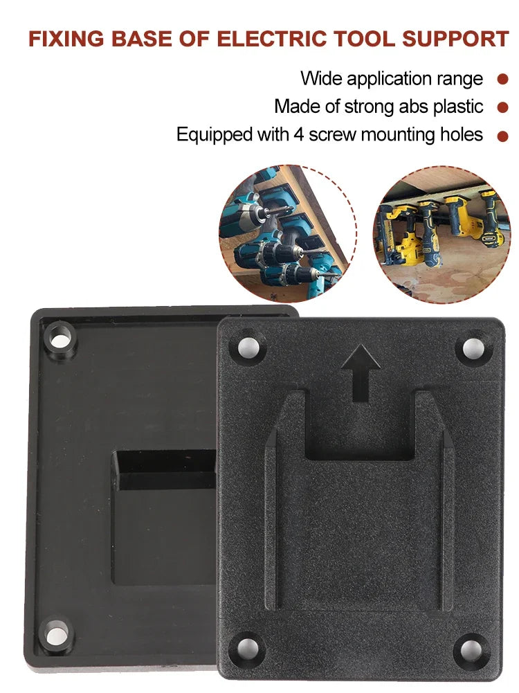 Tool Holders for Dewalt 14.4V 18V 20V Drill with 4 Mounting Nails Tool Mount Fit for Milwaukee M18 18V Tools Hanger