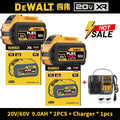 100%Original Dewalt 20V 6000mAh Power Tool Battery DCB206 DCB205 DCB200 DCF887 DCG405 DCD791 DCF922 DCF850 DCD805 tool battery