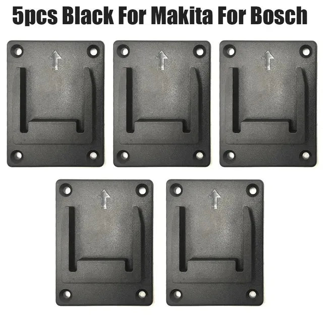 Tool Holders for Dewalt 14.4V 18V 20V Drill with 4 Mounting Nails Tool Mount Fit for Milwaukee M18 18V Tools Hanger