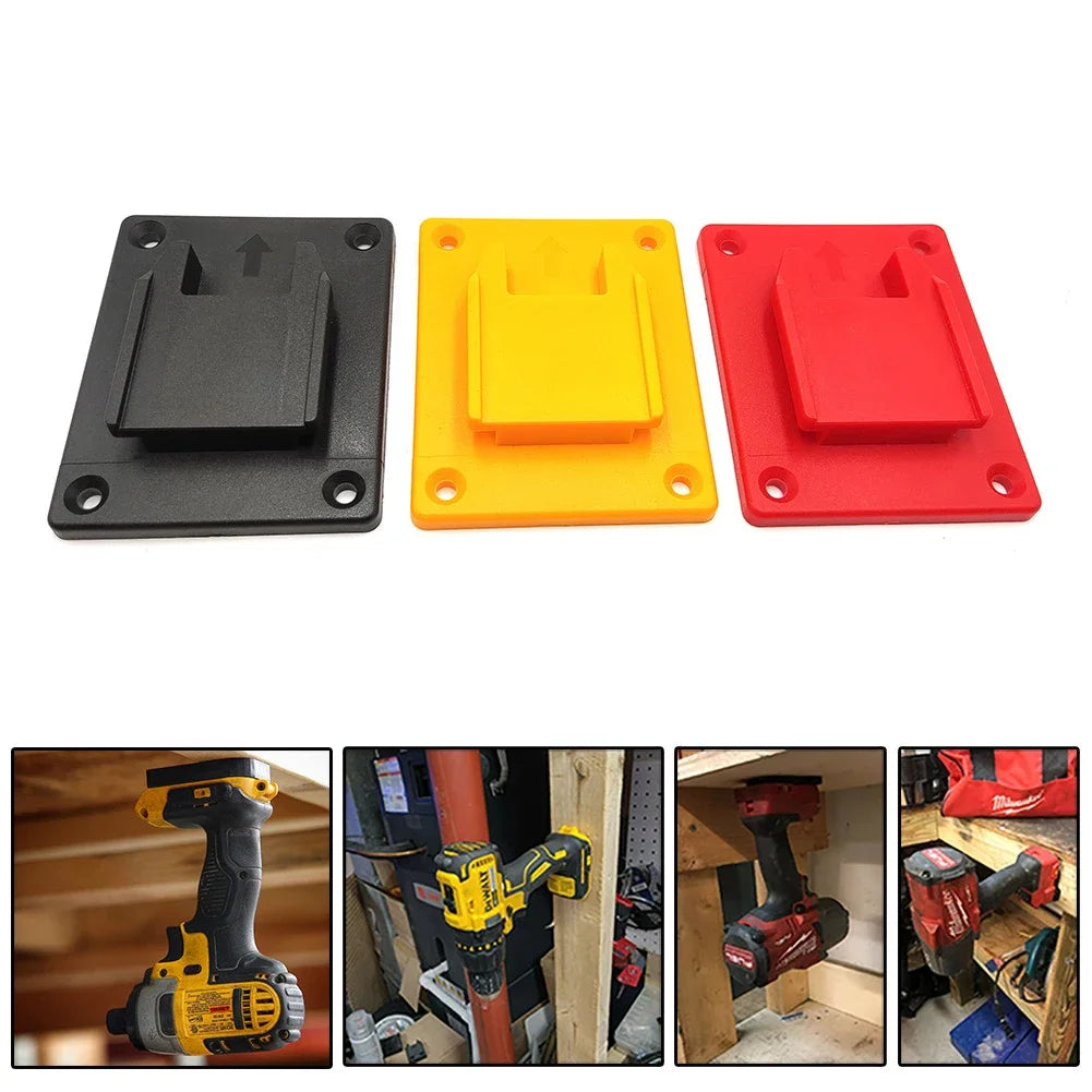 Tool Holders for Dewalt 14.4V 18V 20V Drill with 4 Mounting Nails Tool Mount Fit for Milwaukee M18 18V Tools Hanger