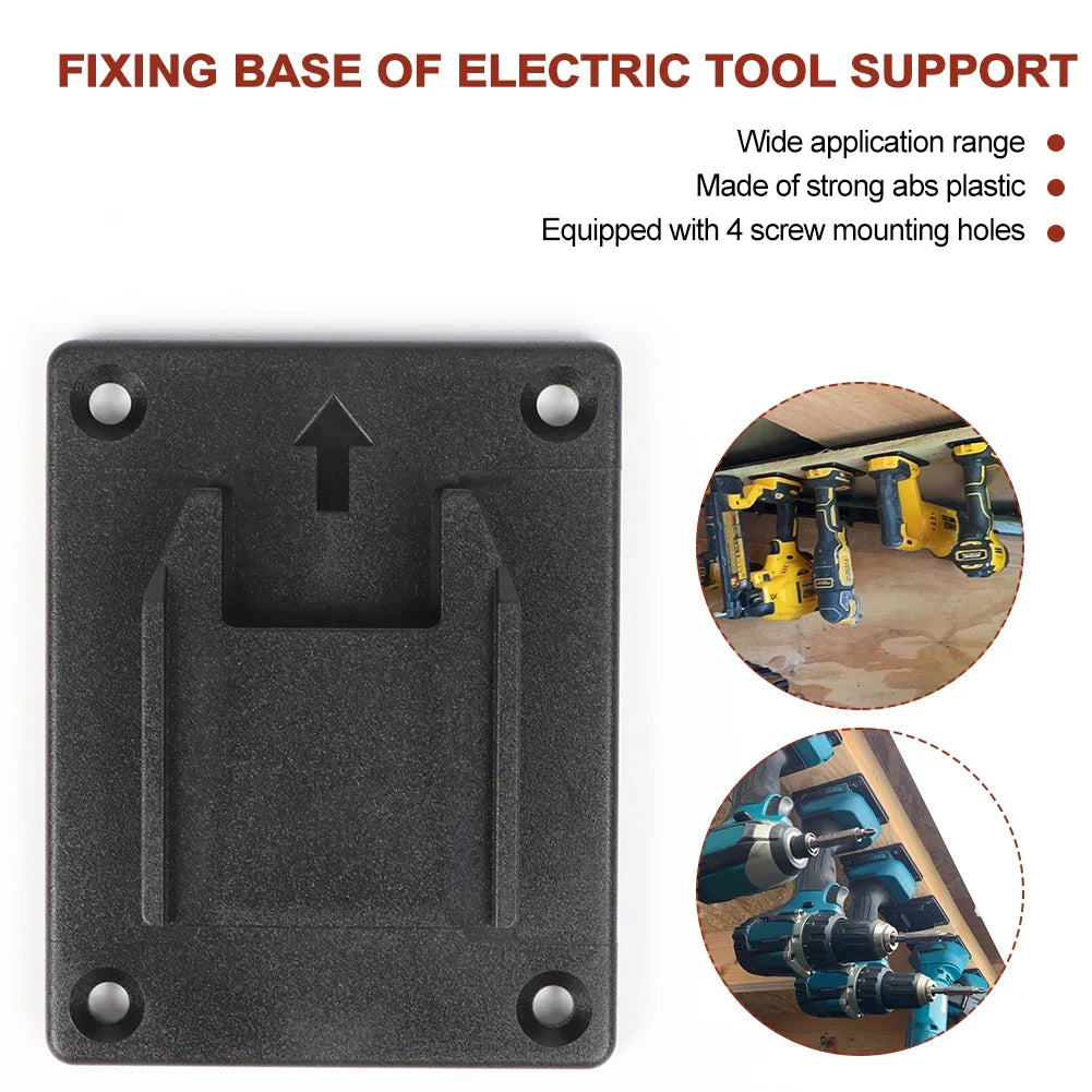 Tool Holders for Dewalt 14.4V 18V 20V Drill with 4 Mounting Nails Tool Mount Fit for Milwaukee M18 18V Tools Hanger