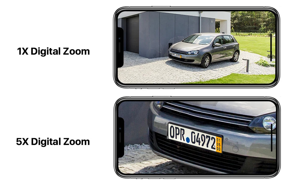 ZOSI C296 5MP/8MP PTZ WiFi 6 Camera Person Vehicle Package Detect Wireless CCTV Video Surveillance Cam Home Security Protection