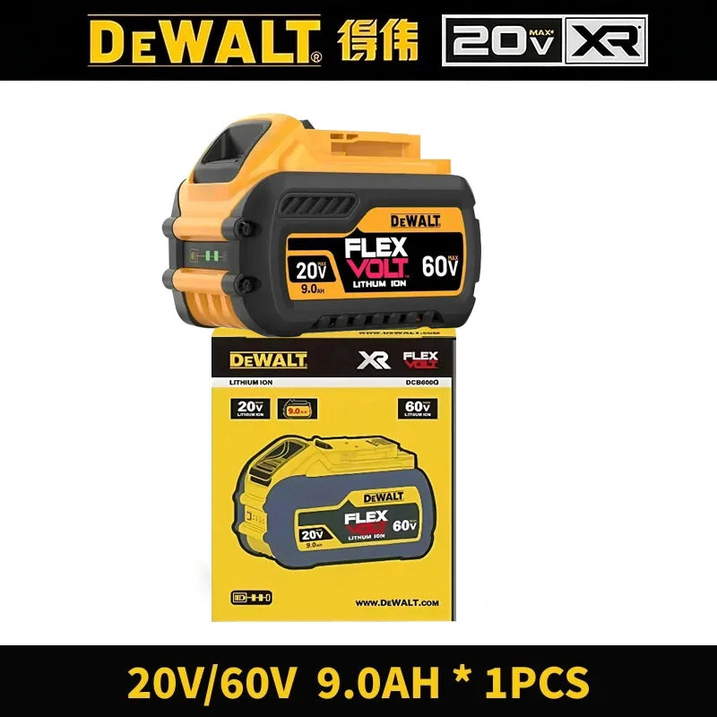 100%Original Dewalt 20V 6000mAh Power Tool Battery DCB206 DCB205 DCB200 DCF887 DCG405 DCD791 DCF922 DCF850 DCD805 tool battery