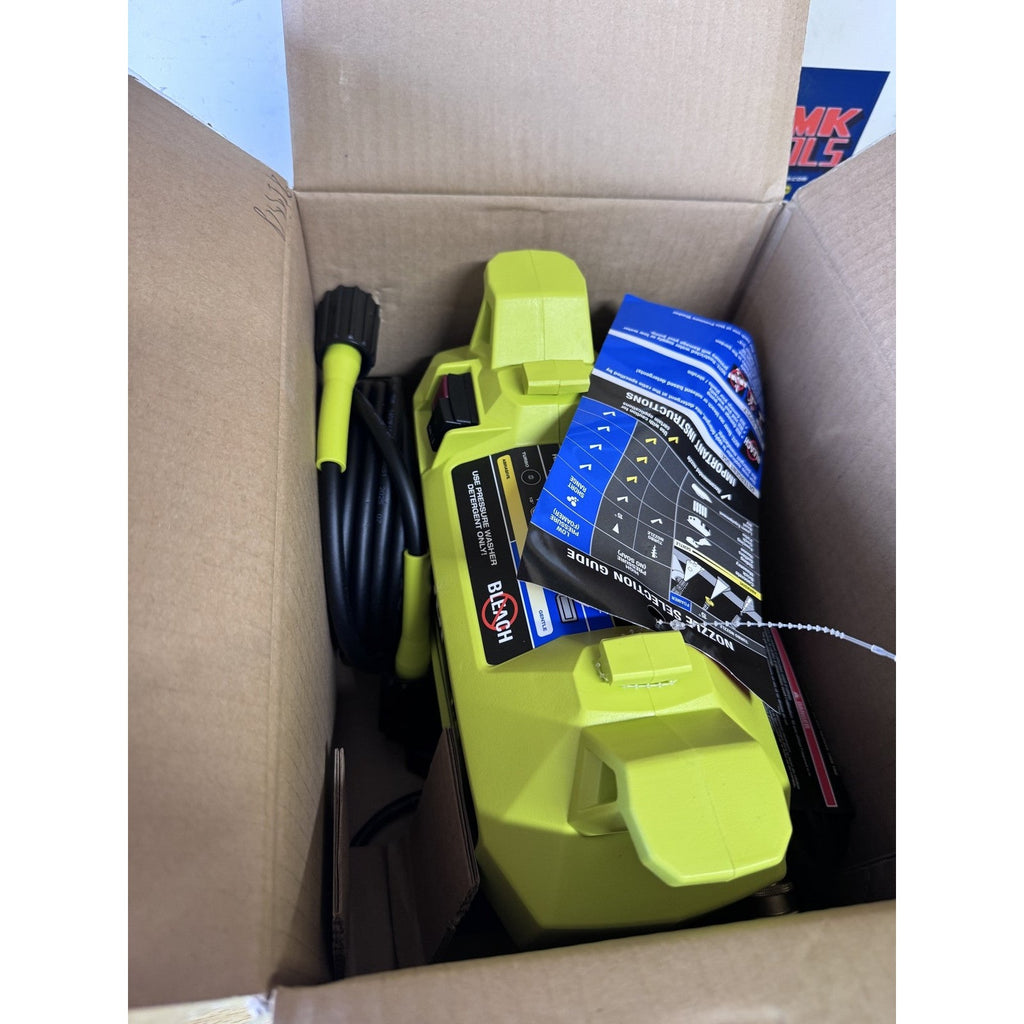 Ryobi RY141803 CORDED 1800 PSI Electric Pressure Washer Open Box