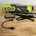 Ryobi FVIF51 USB Lithium Cordless High Pressure Portable Inflator Kit with...