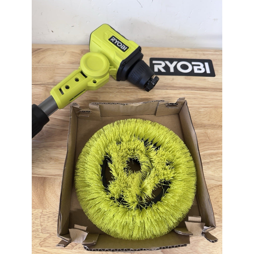 Ryobi P4500 18V Cordless Telescoping Power Scrubber Tool