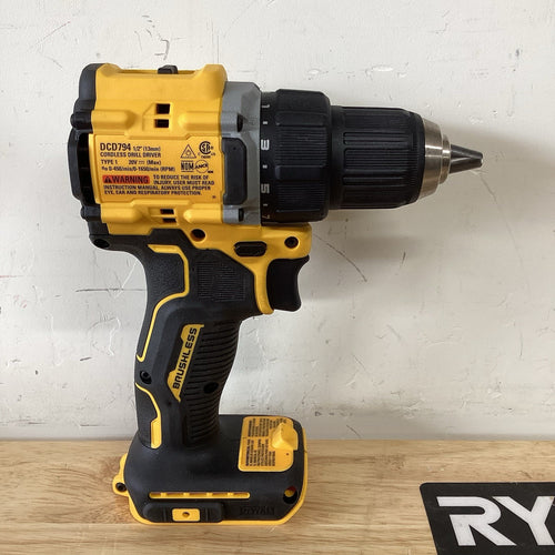 DEWALT ATOMIC COMPACT SERIES 20V MAX Cordless Drill - DCD794B