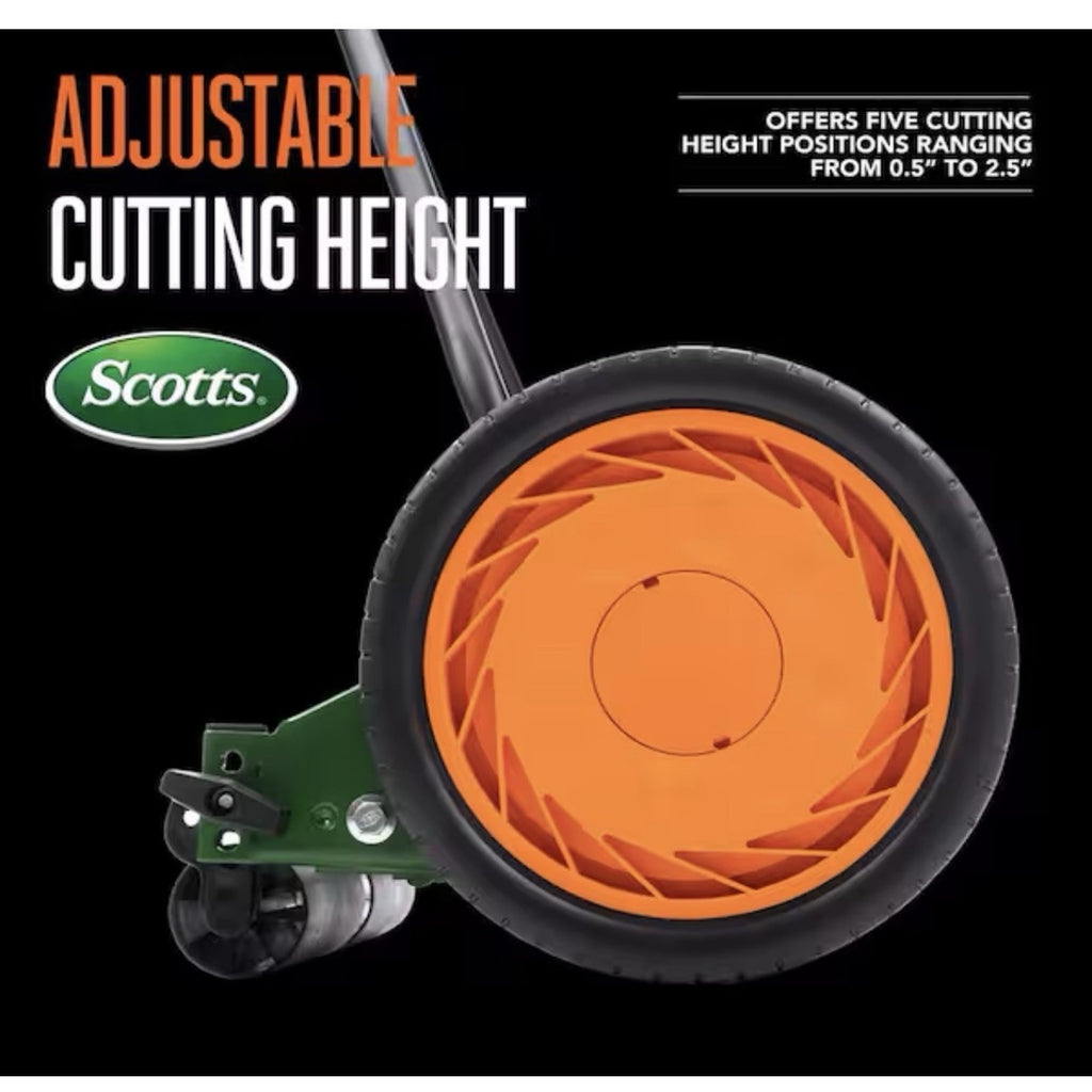 Scotts Scott's 16 in. Manual Walk Behind Push Reel Lawn Mower
