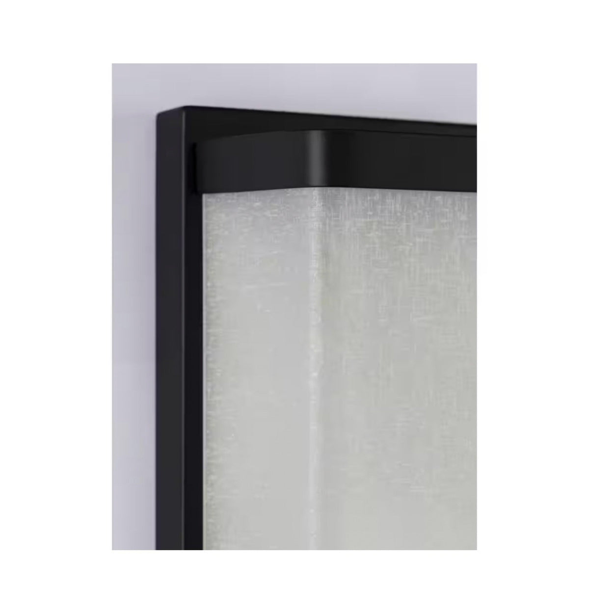 Progress Lighting P710072-031 Black 1-Light Wall Sconce Open Box
