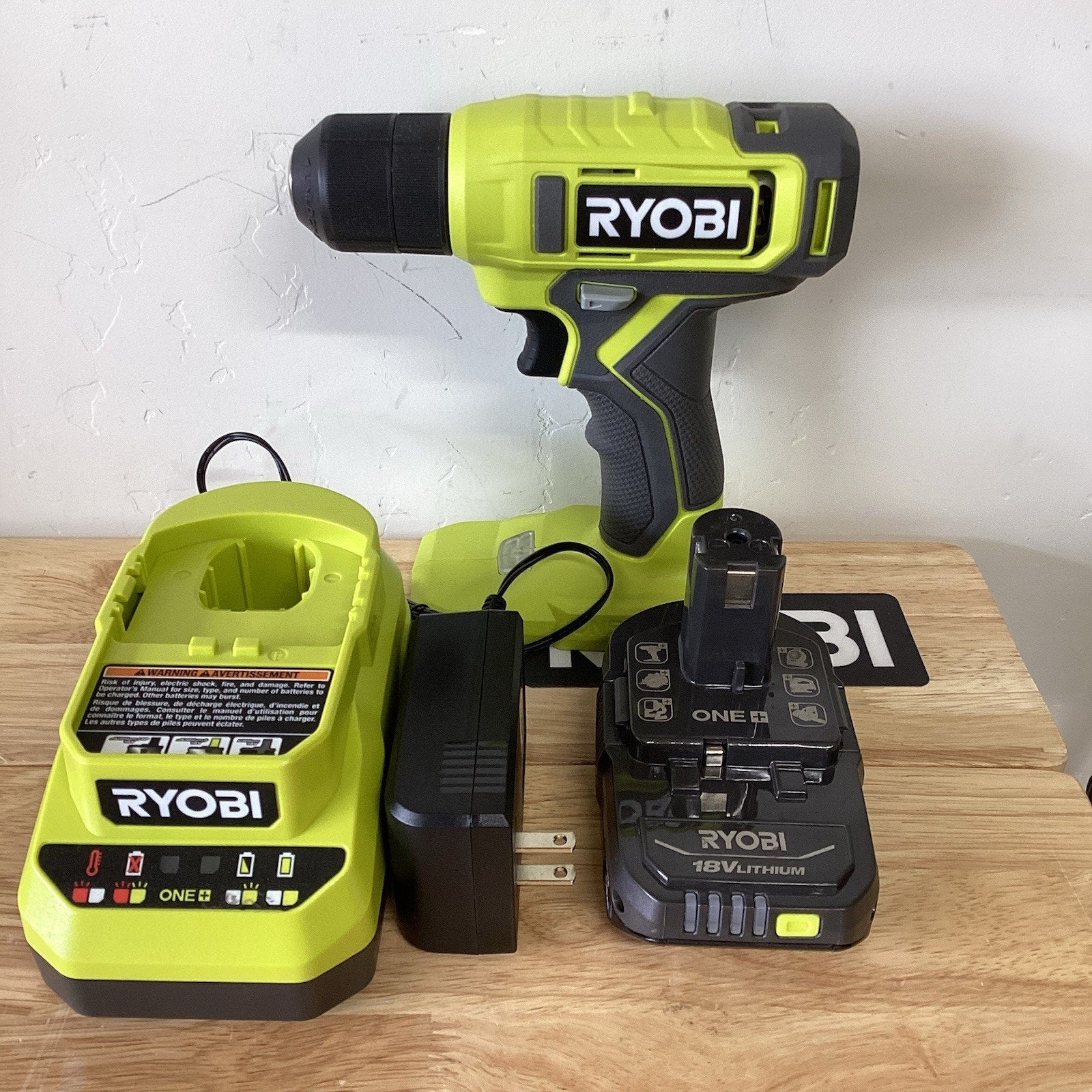 RYOBI ONE+ 18V 3/8" Drill (PCL201) With Battery And Charger
