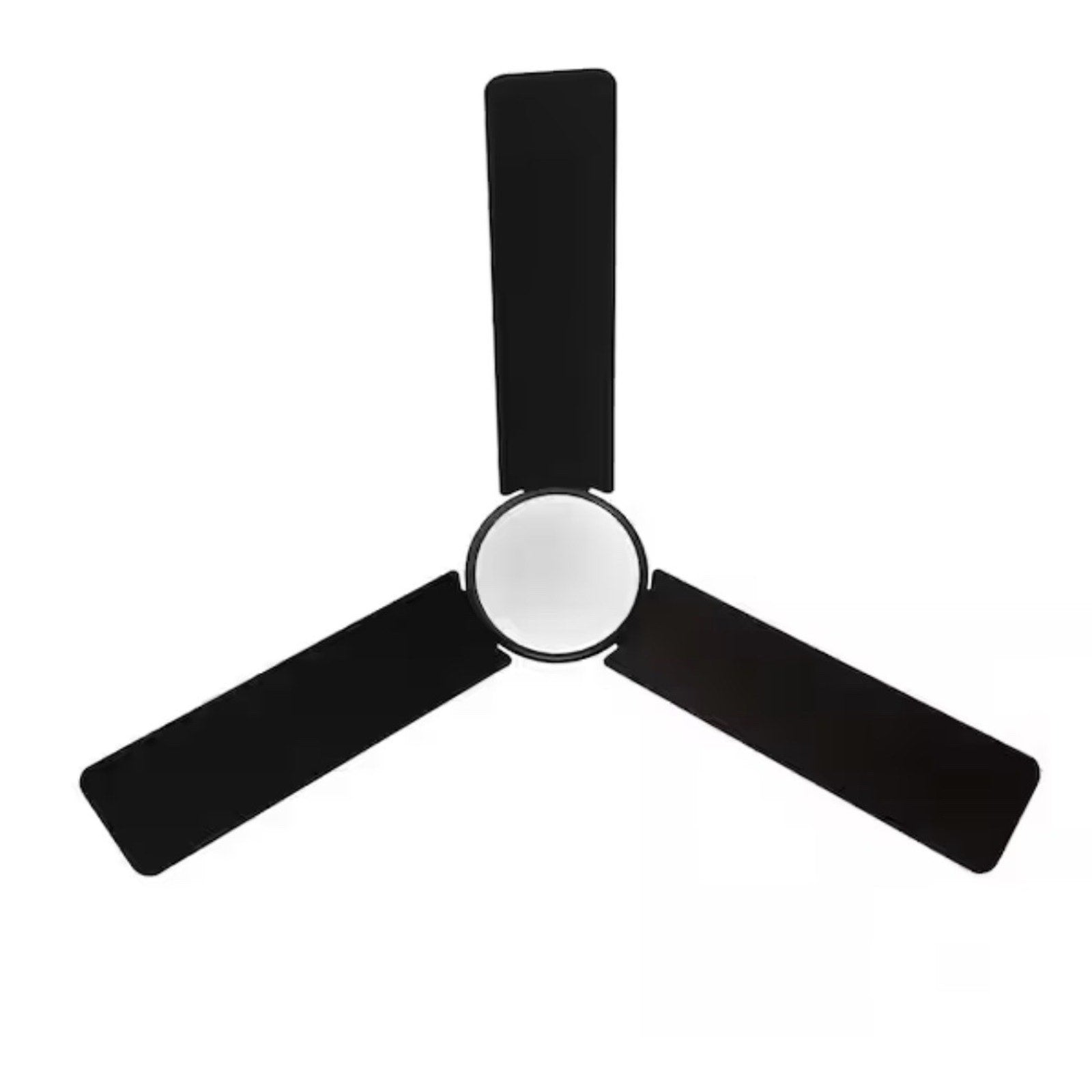 Castlegate 44 in. Indoor Integrated LED Matte Black Ceiling Fan w/light Kit