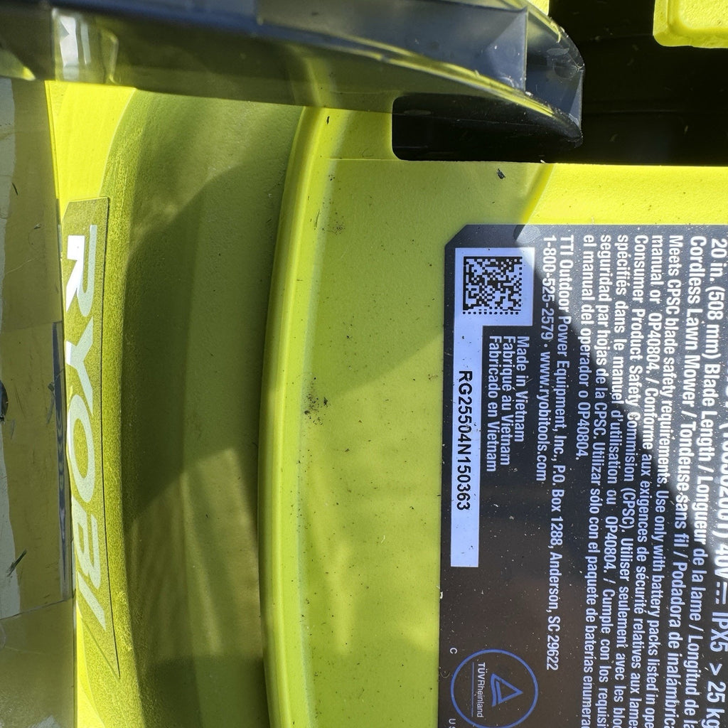 RYOBI 40V HP Brushless 20 in. Cordless Self-Propelled Mower w/ 6.0 Ah Battery