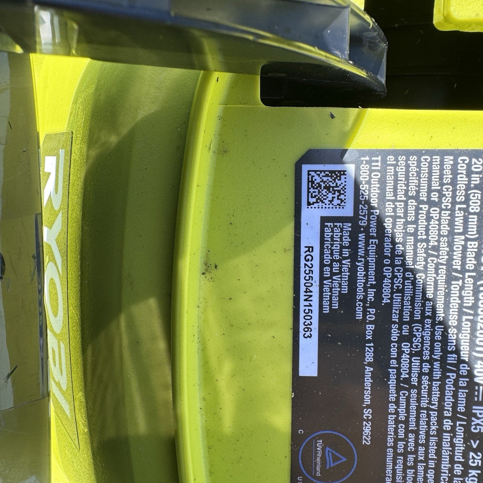RYOBI 40V HP Brushless 20 in. Cordless Self-Propelled Mower w/ 6.0 Ah Battery
